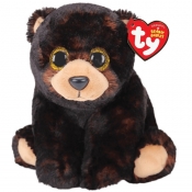 Beanie Babies - Niedźwiedź brązowo czarny, 15cm (40170)