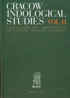 Cracow Indological Studies tom 11
