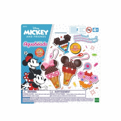 Zestaw kreatywny Aquabeads Mickey Ice 35170