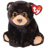 Beanie Babies - Niedźwiedź brązowo czarny, 15cm