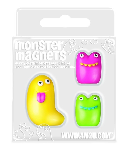 Mini magnesy Monster