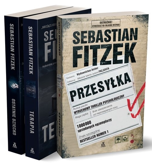 Pakiet Przesyłka / Terapia / Ostatnie dziecko Fitzek Sebastian