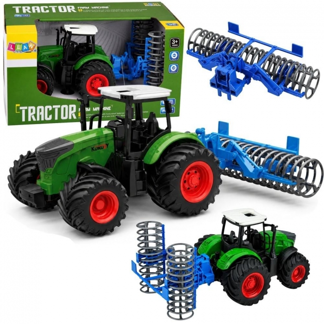 <img src='https://webimage.pl/pics/703/5/d5907990205703.jpg' style='height:440px' /> Traktor z wałem uprawowym 1:24
