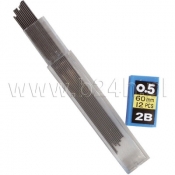 Grafit do ołówków 2B HX-9858A Titanum 24szt