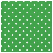 Serwetki Cocktail - White Dots, 25x25cm
