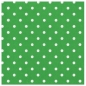 Serwetki Cocktail - White Dots, 25x25cm