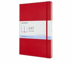 Szkicownik A4/96K TW czerwony MOLESKINE