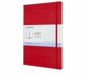 Szkicownik A4/96K TW czerwony MOLESKINE