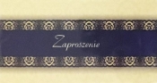 Zaproszenia Bello wzór nr 03 10 sztuk