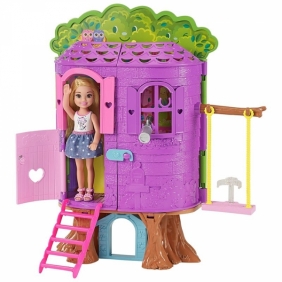 Barbie Chelsea Domek na drzewie (FPF83)