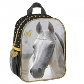 Plecak przedszkolny Paso Horse złote serduszka