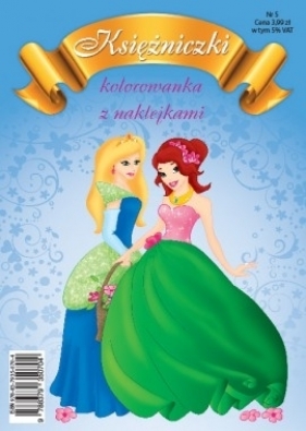 Malowanka Księżniczki 5 - Opracowanie zbiorowe