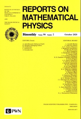 Reports On Mathematical Physics 86/2 - Polska