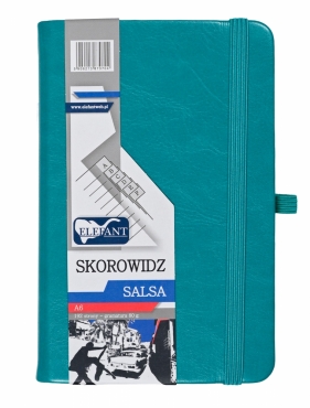 Skorowidz Salsa A6 - turkusowy