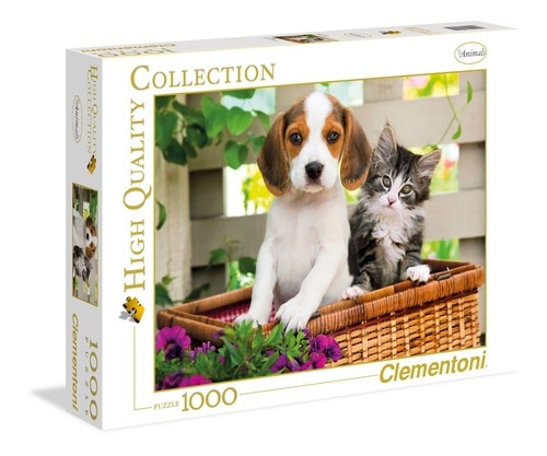 Puzzle Pies i Kot  The Dog and the Cat 1000 (39270)