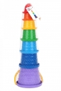 Foremki do piasku - Piramida sombrero + wiaderko, 7 el.