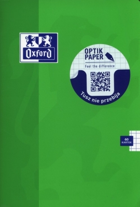 Zeszyt A5 Oxford w kratkę 60 kartek fluo zielony - <br />