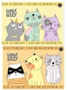 Blok rysunkowy A4/15K kolor Genius Kitty (10szt)