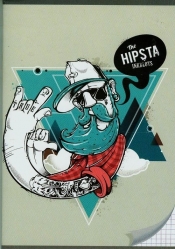 Zeszyt A5 w kratkę 96 kartek Hipsta