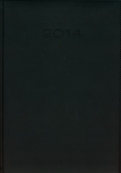 Kalendarz 2014 A4 31D Granat duży dzienny - <br />