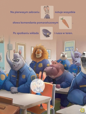 Czytanki naklejanki. Policjantka na medal. Disney. Zwierzogród - Ilona Siwak