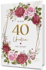 Karnet Urodziny 40