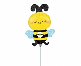 Balon foliowy Mini Shape Happy Bee