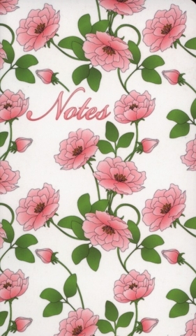 Notes bloczkowy ND 104 z długopisem Kwiaty - <br />