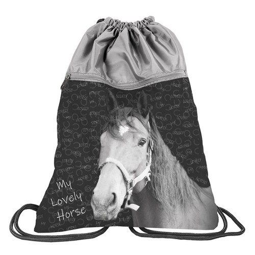 Worek na buty Paso Horse czarno-szary (PP19KO-713)