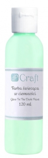 Farba świecąca w ciemności, 120 ml - green (PFC-003) PFC-003