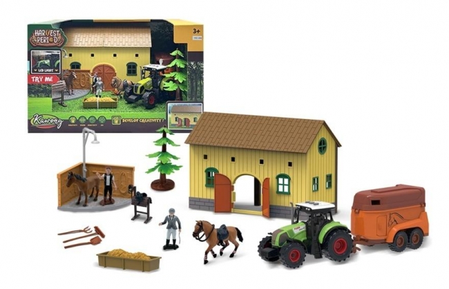 <img src='https://webimage.pl/pics/705/0/d5901811180705.jpg' style='height:440px' /> Zestaw farma z traktorem 15el