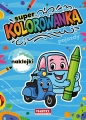 Super kolorowanka Pojazdy z naklejkami - Opracowanie zbiorowe