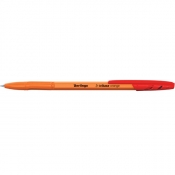 Długopis kulkowy Berlingo Tribase Orange 0,7mm - czerwony (0000472)