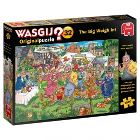Puzzle Originalpuzzle 1000: Wasgij - Sprawa dużej wagi (19170)