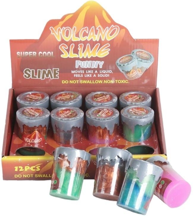 Slime wulkaniczny - opakowanie zbiorcze MIX