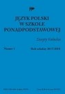 Język polski w szkole ponadpodst. nr 1 2017/2018 praca zbiorowa