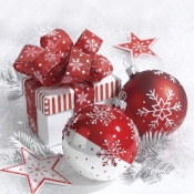 Serwetka Snowy Baubles SDL057800