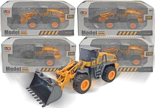 Auto budowlane metal w skali 1:55 MIX