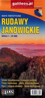Mapa - Rudawy Janowickie 1:25 000 - Opracowanie zbiorowe