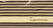Zaproszenia Bello wzór nr 05 10 sztuk