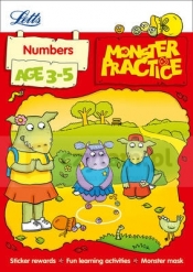 Letts Monster Practice: Numbers Age 3-5
