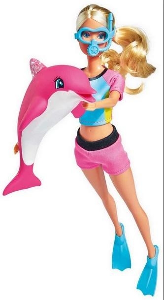 Steffi Zabawa z delfinem