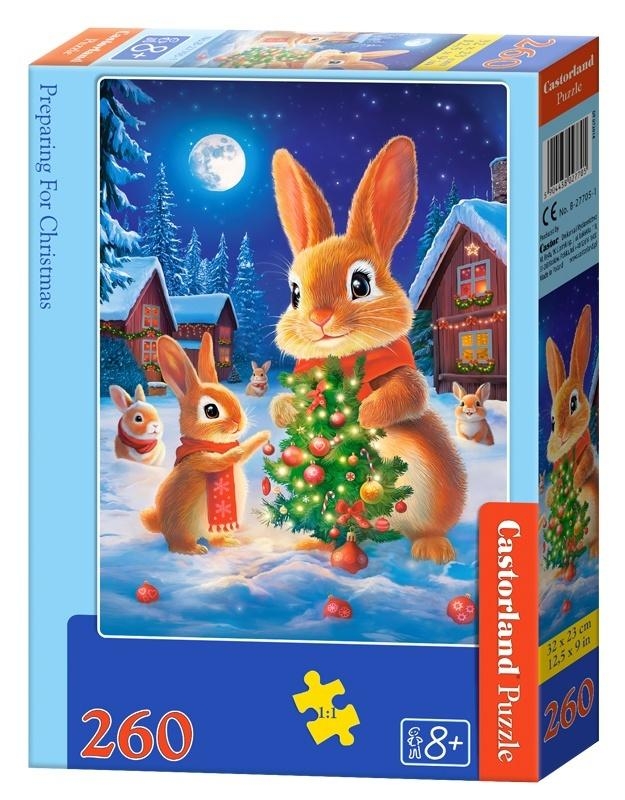<img src='https://webimage.pl/pics/705/7/d5904438027705.jpg' style='height:440px' /> Puzzle 260 Preparing for Christmas CASTOR