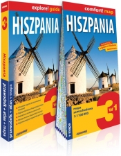 Hiszpania 3w1 przewodnik + atlas + mapa - Opracowanie zbiorowe