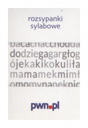 Rozsypanki sylabowe Dysleksja