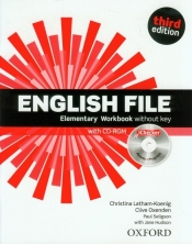 English File Elementary Workbook without key + CD-ROM (Uszkodzona okładka)