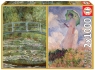 Puzzle 2 x 1000 elementów Claude Monet (111341) od 14 lat