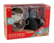 Zestaw naczyń metalowych, 8 el. (120706)