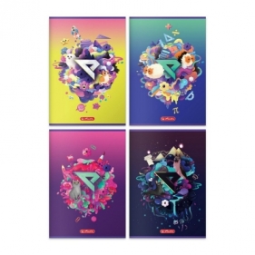 Zeszyt A4 60k kratka, Ekipa - mix wzorów