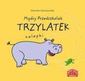 MĄDRY PRZEDSZKOLAK. TRZYLATEK. KSIĄŻECZKA Z NALEPKAMI - Weronika Goszczyńska